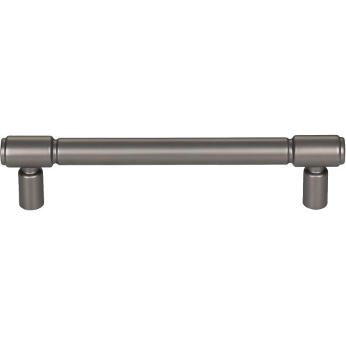 Top Knobs, Regent's Park, Clarence, 5 1/16" (128mm) Bar Pull, Ash Gray