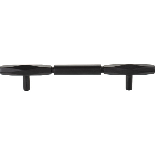 Top Knobs, Regent's Park, Kingsmill, 5 1/16" (128mm) Bar Pull, Flat Black