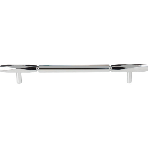 Top Knobs, Regent's Park, Kingsmill, 7 9/16" (192mm) Bar Pull, Polished Chrome