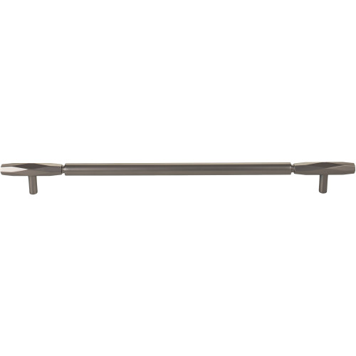 Top Knobs, Regent's Park, Kingsmill, 12" (305mm) Bar Pull, Ash Gray