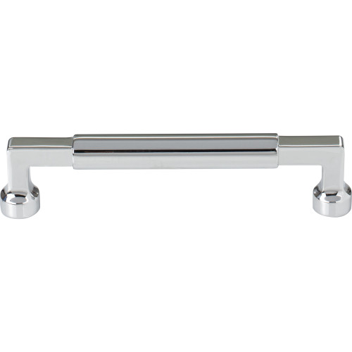 Top Knobs, Regent's Park, Cumberland, 5 1/16" (128mm) Straight Pull, Polished Chrome