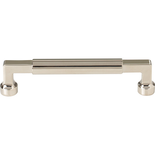 Top Knobs, Regent's Park, Cumberland, 5 1/16" (128mm) Straight Pull, Polished Nickel