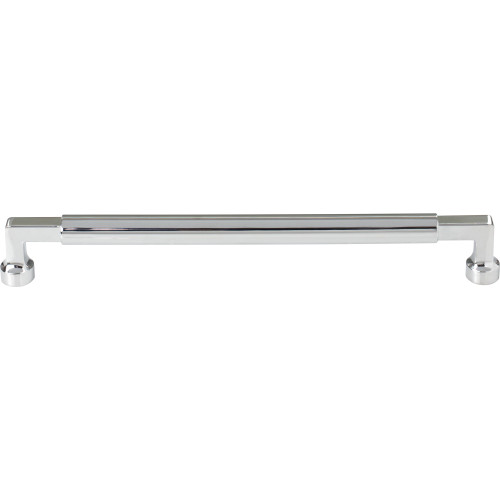 Top Knobs, Regent's Park, Cumberland, 8 13/16" (224mm) Straight Pull, Polished Chrome