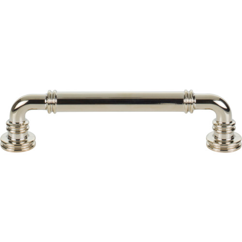 Top Knobs, Morris, Cranford, 5 1/16" (128mm) Straight Pull, Polished Nickel