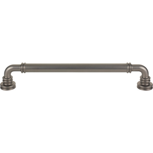 Top Knobs, Morris, Cranford, 12" (305mm) Straight Appliance Pull, Ash Gray