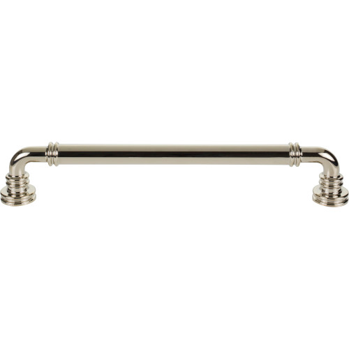 Top Knobs, Morris, Cranford, 12" (305mm) Straight Appliance Pull, Polished Nickel