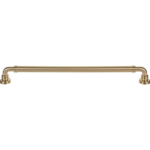 Top Knobs, Morris, Cranford, 18" Straight Appliance Pull, Honey Bronze