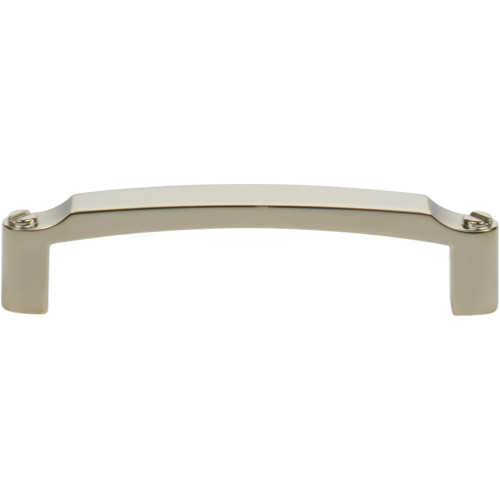 Top Knobs, Morris, Haddonfield, 3 3/4" (96mm) Curved Pull, Polished Nickel