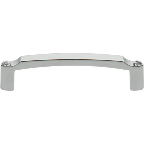 Top Knobs, Morris, Haddonfield, 5 1/16" (128mm) Curved Pull, Polished Chrome
