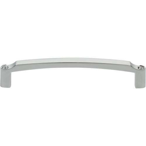 Top Knobs, Morris, Haddonfield, 6 5/16" (160mm) Curved Pull, Polished Chrome