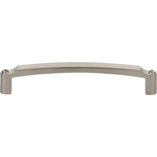 Top Knobs, Morris, Haddonfield, 6 5/16" (160mm) Curved Pull, Brushed Satin Nickel