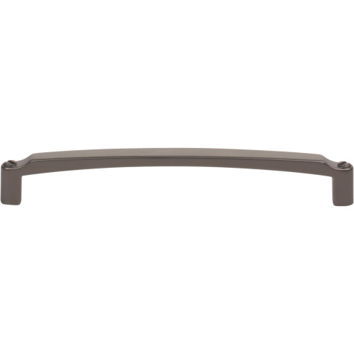 Top Knobs, Morris, Haddonfield, 7 9/16" (192mm) Curved Pull, Ash Gray