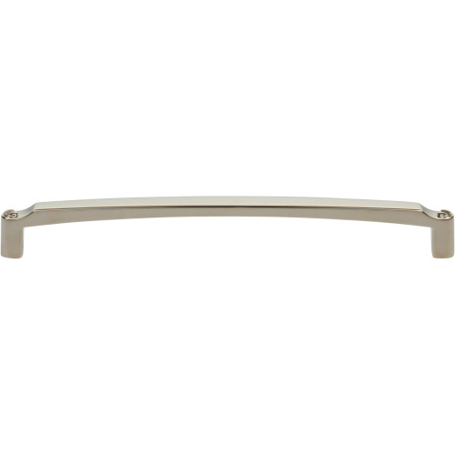 Top Knobs, Morris, Haddonfield, 8 13/16" (224mm) Curved Pull, Polished Nickel