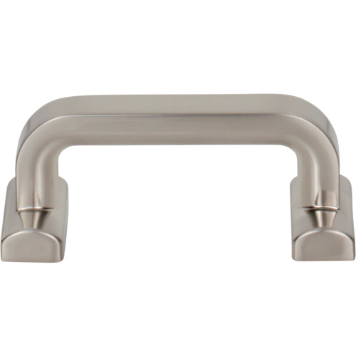 Top Knobs, Morris, Harrison, 2 1/2" (64mm) Straight Pull, Brushed Satin Nickel