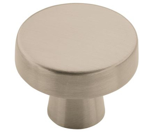 Amerock, Blackrock, 1 5/16" (33mm) Round Knob, Satin Nickel