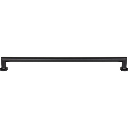 Top Knobs, Morris, Morris, 18" Straight Appliance Pull, Flat Black