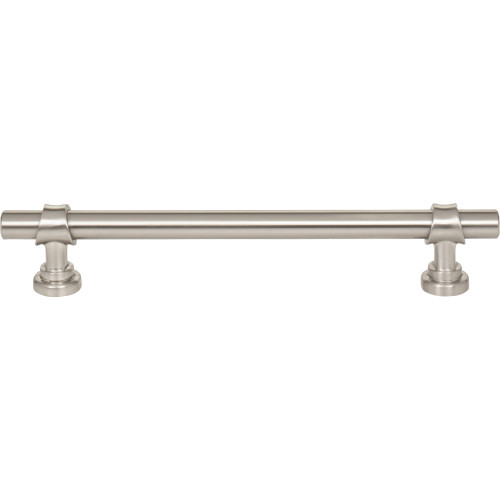 Top Knobs, Dakota, Bit, 6 5/16" (160mm) Bar Pull, Brushed Satin Nickel