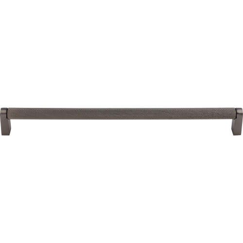 Top Knobs, Bar Pulls, Amwell, 12" (305mm) Straight Appliance Pull, Ash Gray