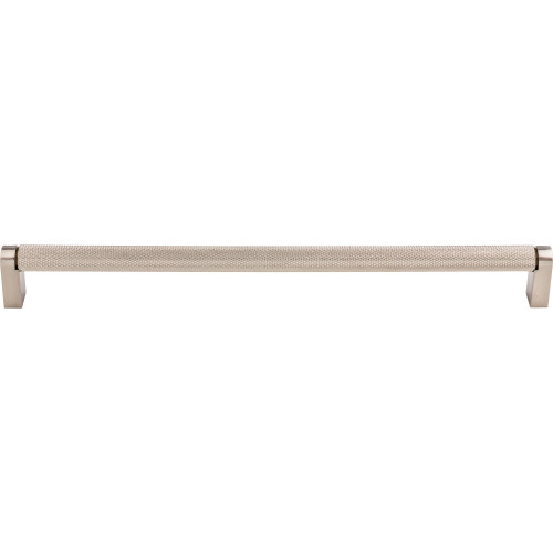 Top Knobs, Bar Pulls, Amwell, 11 11/32" Straight Pull, Brushed Satin Nickel
