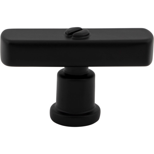 Atlas Homewares, Everitt, 2" T-Knob, Matte Black