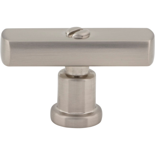 Atlas Homewares, Everitt, 2" T-Knob, Brushed Nickel