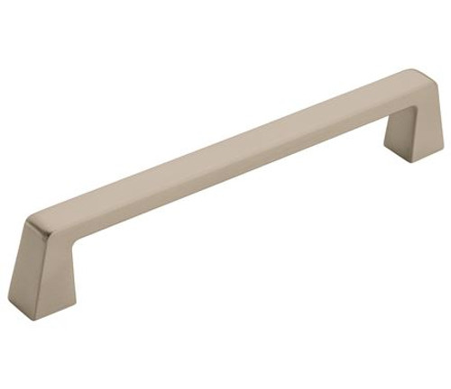 Amerock, Blackrock, 6 5/16" (160mm) Straight Pull, Satin Nickel Amerock, Blackrock, 6 5/16" (160mm) Straight Pull, Satin Nickel