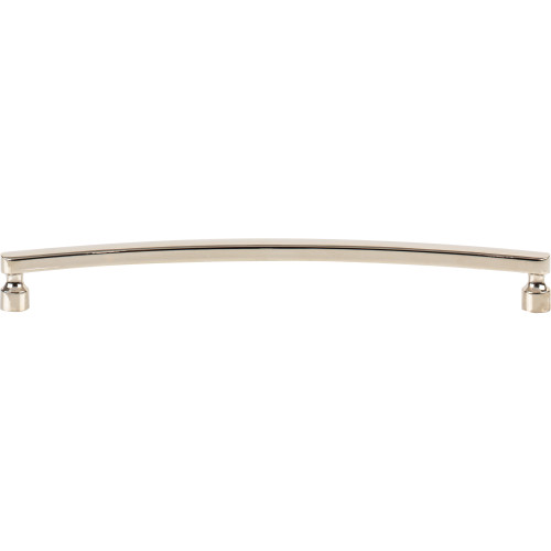 Atlas Homewares, Lennox, 8 13/16" (224mm) Curved Pull, Polished Nickel