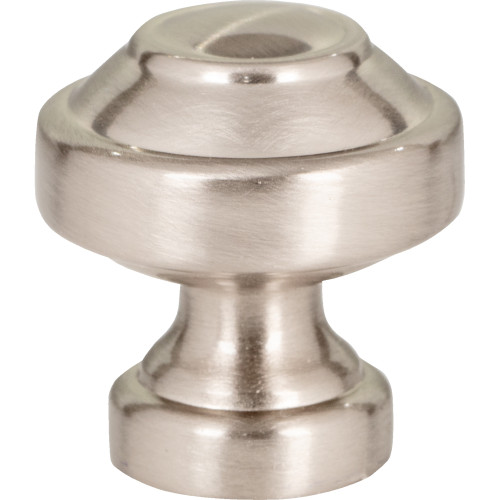 Atlas Homewares, Malin, 1 1/8" Round Knob Brushed Nickel