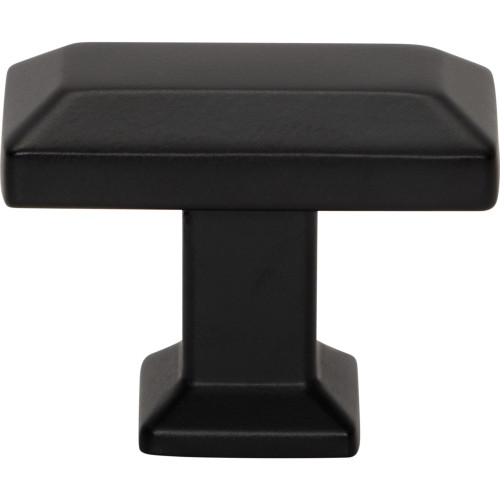 Atlas Homewares, Sweetbriar Lane, 1 3/8" Rectangle Knob, Matte Black