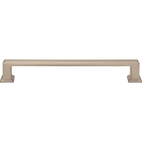 Atlas Homewares, Sweetbriar Lane, 6 5/16" (160mm) Straight Pull, Brushed Nickel