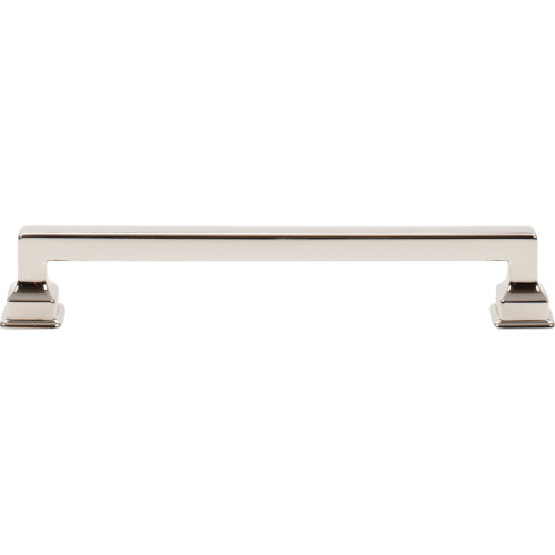 Atlas Homewares, Erika, 6 5/16" (160mm) Straight Pull, Polished Nickel