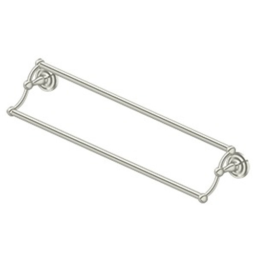 Deltana, R Series, 24" Double Towel Bar, Polished Nickel