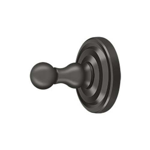 Deltana, R Series, Single Hook Robe Hook, Oil Rubbed Bronze