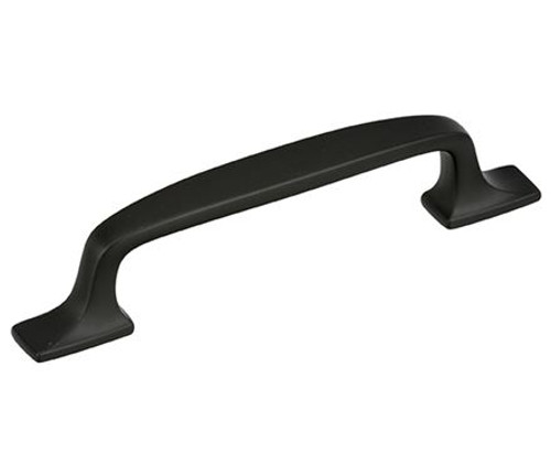 Amerock, Highland Ridge, 3 3/4" (96mm) Straight Pull, Black Bronze Amerock, Highland Ridge, 3 3/4" (96mm) Straight Pull, Black Bronze