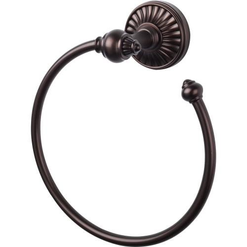 Top Knobs, Tuscany Bath, Towel Ring, Oil Rubbed Bronze