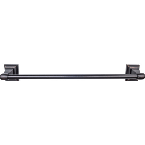 Top Knobs, Stratton Bath, 20" Towel Bar, Tuscan Bronze