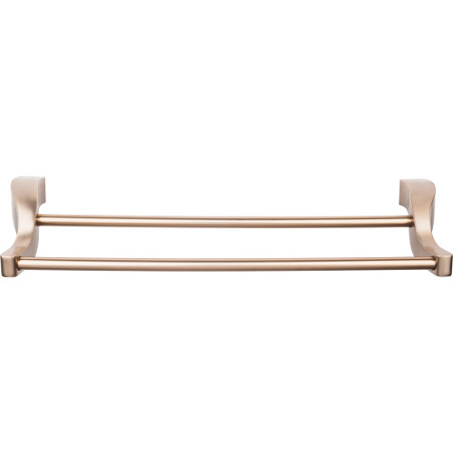 Top Knobs, Aqua Bath, 30" Double Towel Bar, Brushed Bronze