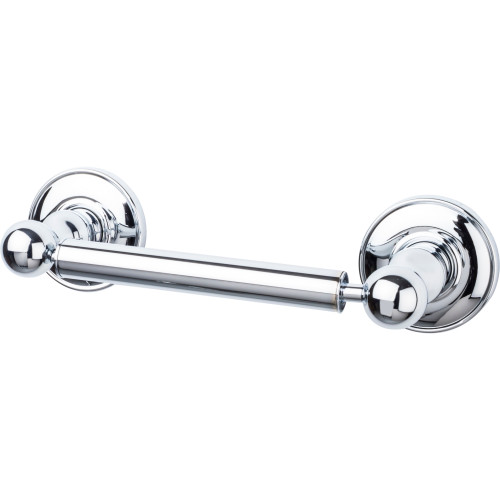 Top Knobs, Edwardian Bath, Tissue Holder Plain Backplate, Polished Chrome