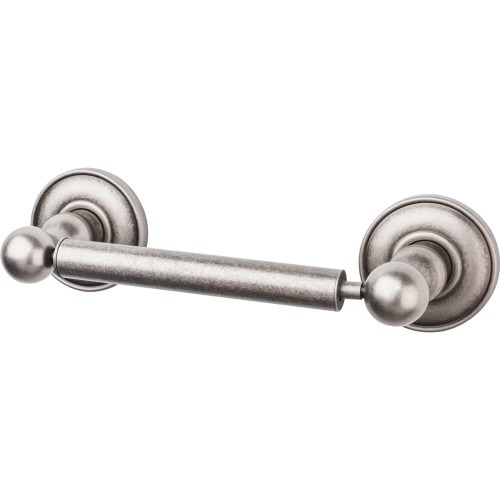 Top Knobs, Edwardian Bath, Tissue Holder Plain Backplate, Antique Pewter