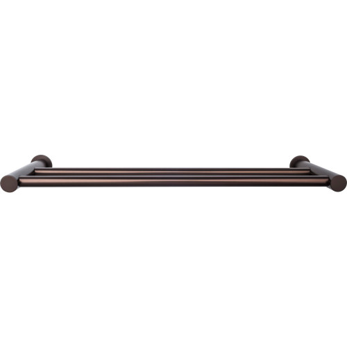 Top Knobs, Hopewell Bath, 19 1/2" Double Towel Bar, Oil Rubbed Bronze