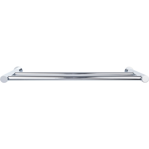 Top Knobs, Hopewell Bath, 31 1/2" Double Towel Bar, Polished Chrome