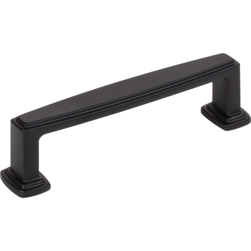 Jeffrey Alexander, Richard, 3 3/4" (96mm) Straight Pull, Matte Black