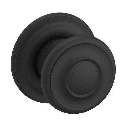 Baldwin, 1 1/2" Knob Backplate, Satin Black