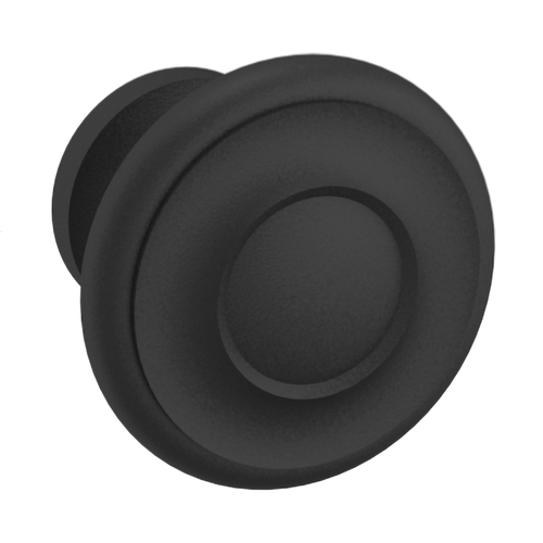 Baldwin, Dominion, 1 1/4" Round Knob, Satin Black