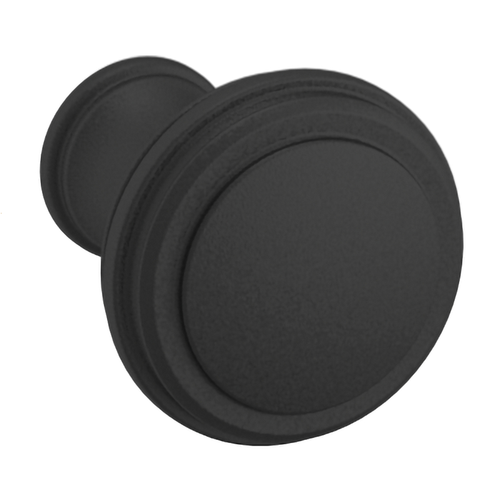 Baldwin, Severin Fayerman, 1" Round Knob, Satin Black