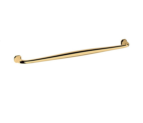 Baldwin, Severin Fayerman, 18" Curved Appliance Pull, Unlacquered Brass