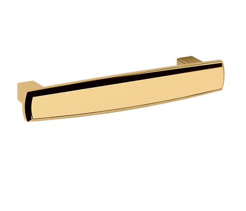 Baldwin, Severin Fayerman, 4" Bar Pull, Unlacquered Brass