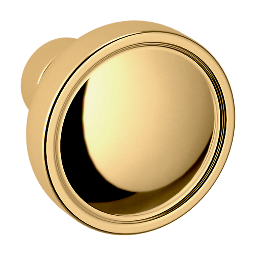 Baldwin, Tulip, 1 1/4" Round Knob, Unlacquered Brass