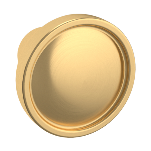 Baldwin, Tulip, 1 1/2" Round Knob, Satin Brass