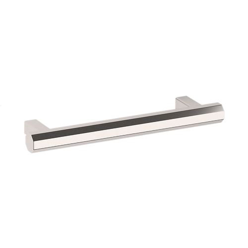 Baldwin, Octagonal, 4" Bar Pull, Polished Nickel